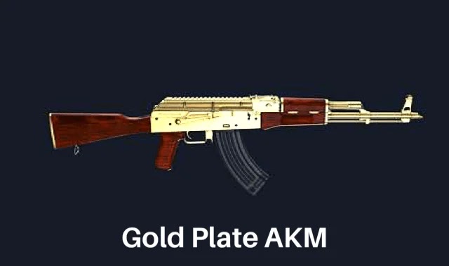 رشاش Gold Plate AKM رشاش Gold Plate AKM
