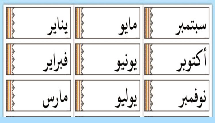 أشهر السنة الميلادية.. ما هي باللغة والعربية وترتيبها قصّة التقويم ومعاني الأشهر